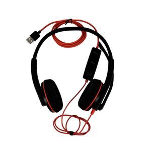 POLY POLYCOM BLACKWIRE 3200 SERIES USB DUAL HEADSET, MIC, VOLUME & MUTE CONTROLS